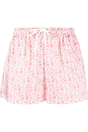 Moncler Badeshorts med snoretræk og logotryk