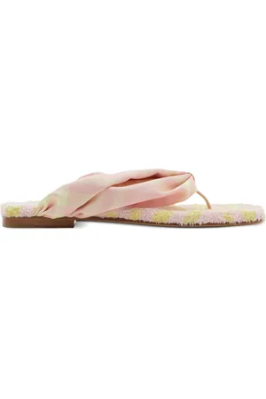 Burberry Flade sandaler med åben tå