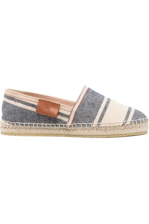 Etro GG-stribede espadriller i kanvas