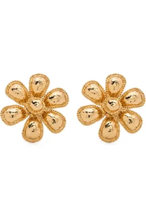 Moschino Blomsterformede øreclips