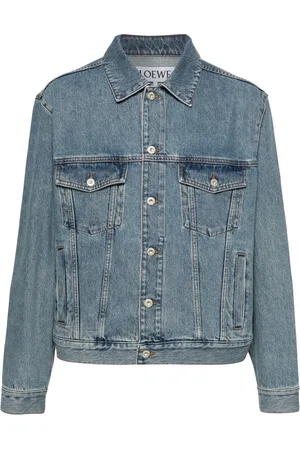Loewe Denimjakke med anagram-mærke