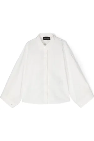 Emporio Armani Skjorte med brede ærmer