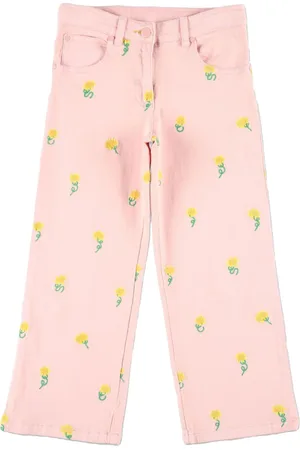 Stella McCartney Jeans med lige ben og broderi