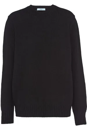 Prada Uldtrøje med trekantet logo