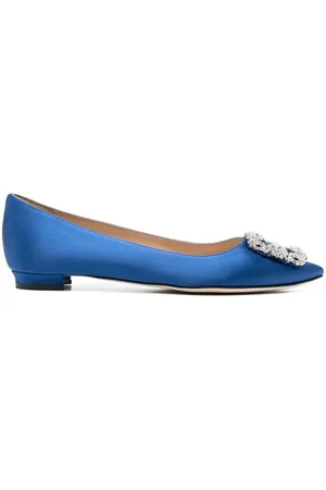 Manolo Blahnik Hangisi ballerinaer med spændedetalje