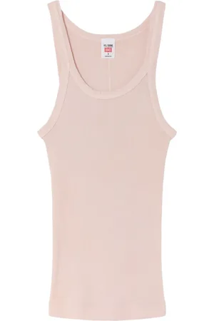 RE/DONE X Hanes ribbet tanktop