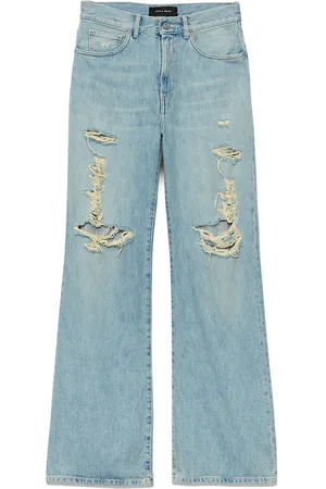 Purple Brand Ribbede jeans med brede ben