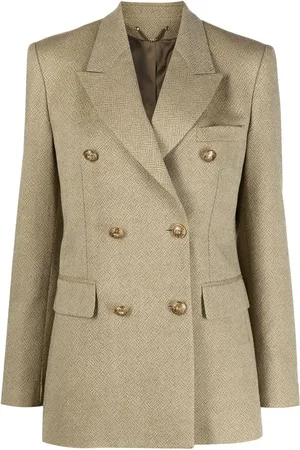 Golden Goose Dobbeltradet blazer i jacquard