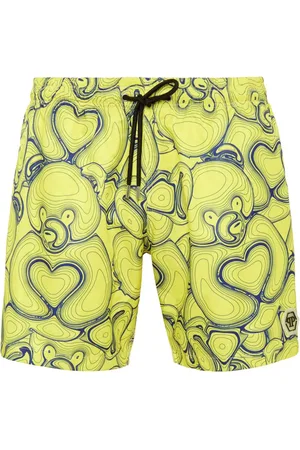 Philipp Plein Badeshorts med bamsemotiv