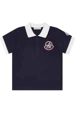Moncler Polo med logomærke