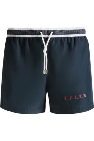 Bally Badeshorts i genanvendt polyester med logotryk