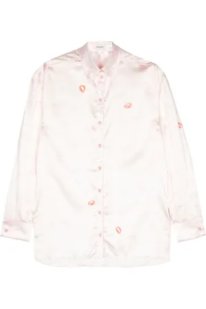 Sonia by Sonia Rykiel Skjorte med læbestifttryk