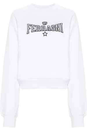 Chiara Ferragni Sweatshirt med broderet logo