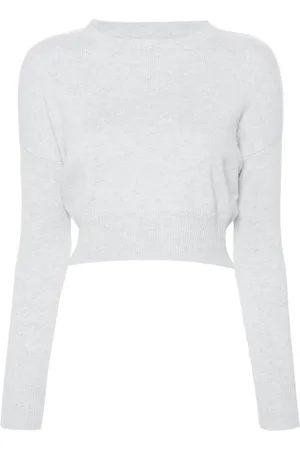 Teddy Cashmere Cropped Genova kashmirtrøje