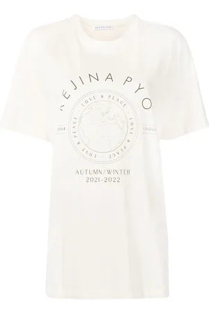REJINA PYO T-shirt med grafisk tryk