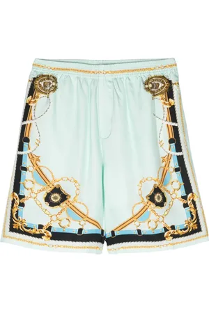 Camilla Sea Charm bermuda-shorts i silke