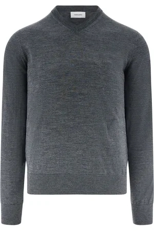 Salvatore Ferragamo Uldsweater med V-hals