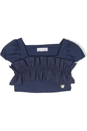 MONNALISA Cropped top med draperet detalje