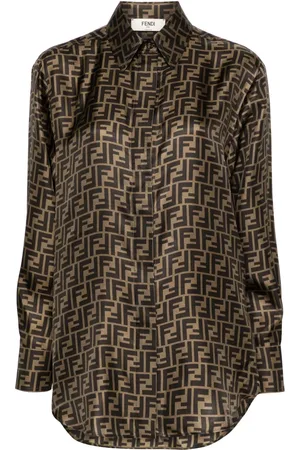 Fendi Skjorte med FF-logotryk