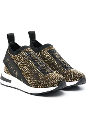 Philipp Plein Sneakers med logoudsmykning