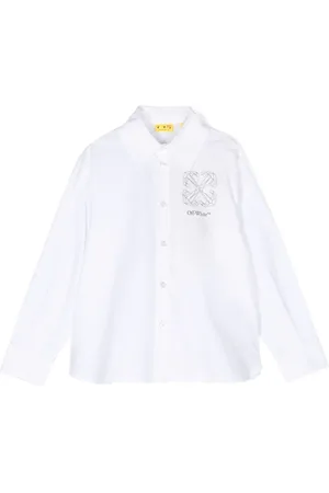 OFF-WHITE Skjorte med Arrows-motiv