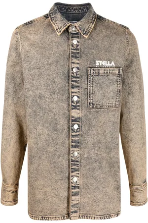 Stella McCartney Skjorte i denim med logotryk
