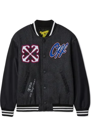 OFF-WHITE Varsity-jakke med OW-mærke