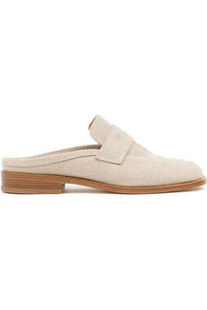 Maison Margiela Tabi-loafers med penny-slot-detalje