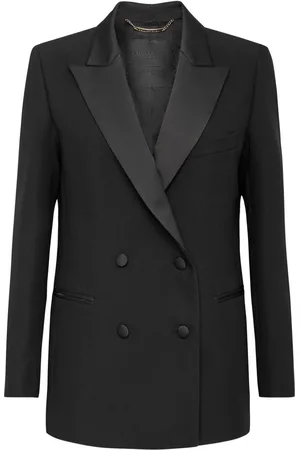 Philipp Plein Kasseformet dobbeltradet blazer