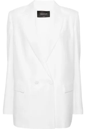 Fabiana Filippi Dobbeltradet blazer med spidsrevers