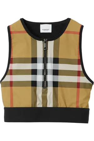 Burberry Vintage-ternet top uden ærmer
