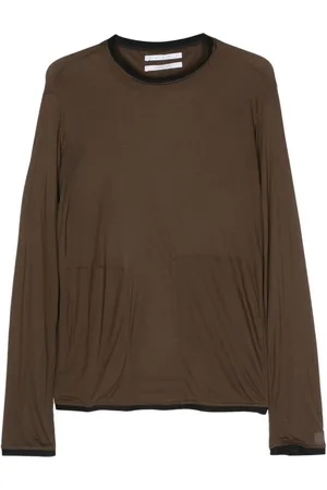 RANRA Semi-gennemsigtig T-shirt