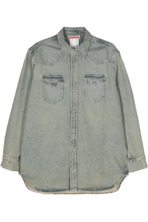 Acne Studios Forvasket denimskjorte