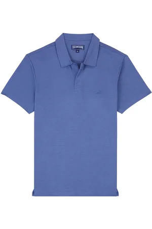 Vilebrequin Polo med skildpadde-broderi
