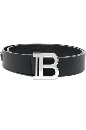 Balmain Læderbælte med logoplade