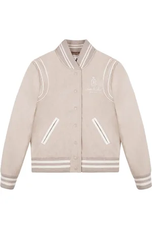 Sporty & Rich Bomberjakke med logo-broderi