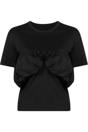 JNBY T-shirt med korte ærmer og flæser