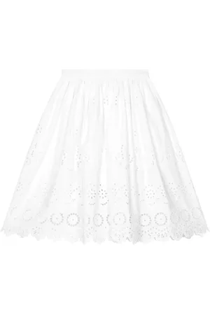Dolce & Gabbana Nederdel i broderie-anglaise