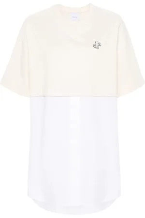 Patou Hybrid T-shirt-kjole i økologisk bomuld