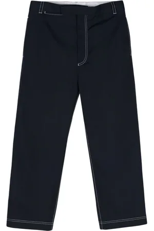 Thom Browne Bukser med lige ben og kontrastsyninger