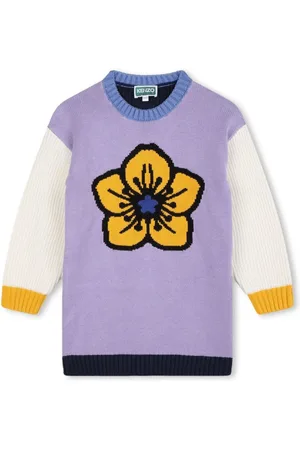 Kenzo Boke Flower kjole i strik