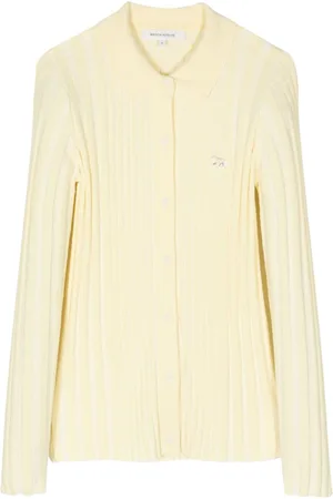 Maison Kitsuné Ribbet cardigan med rævebroderi