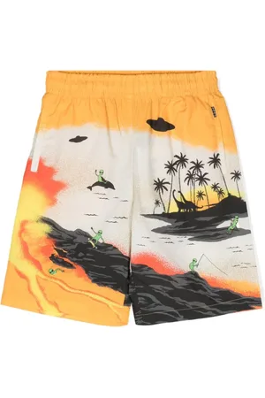 Molo Adi shorts med illustration-tryk