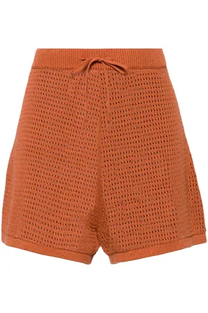 Nanushka Jael shorts i hæklet strik