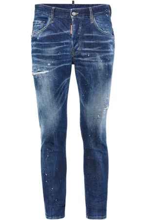 Dsquared2 Skinny-jeans med slitageeffekt