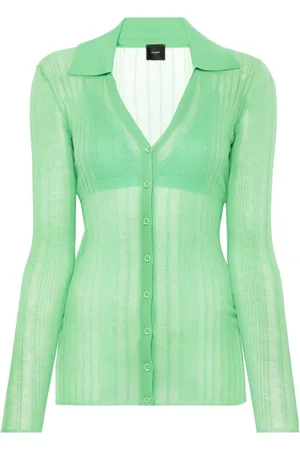 Pinko Ribbet cardigan med V-hals