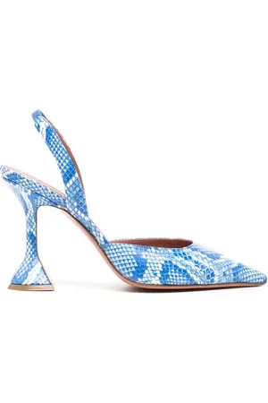 Amina Muaddi Holli 100mm slingback-pumps