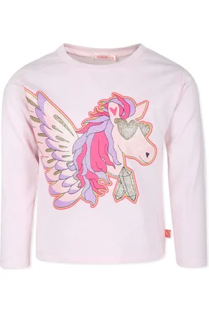 Billieblush T-shirt med enhjørningtryk