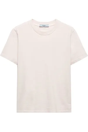 Prada T-shirt med trekantet logo