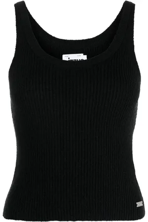 Izzue Ribbet tanktop med logoplade